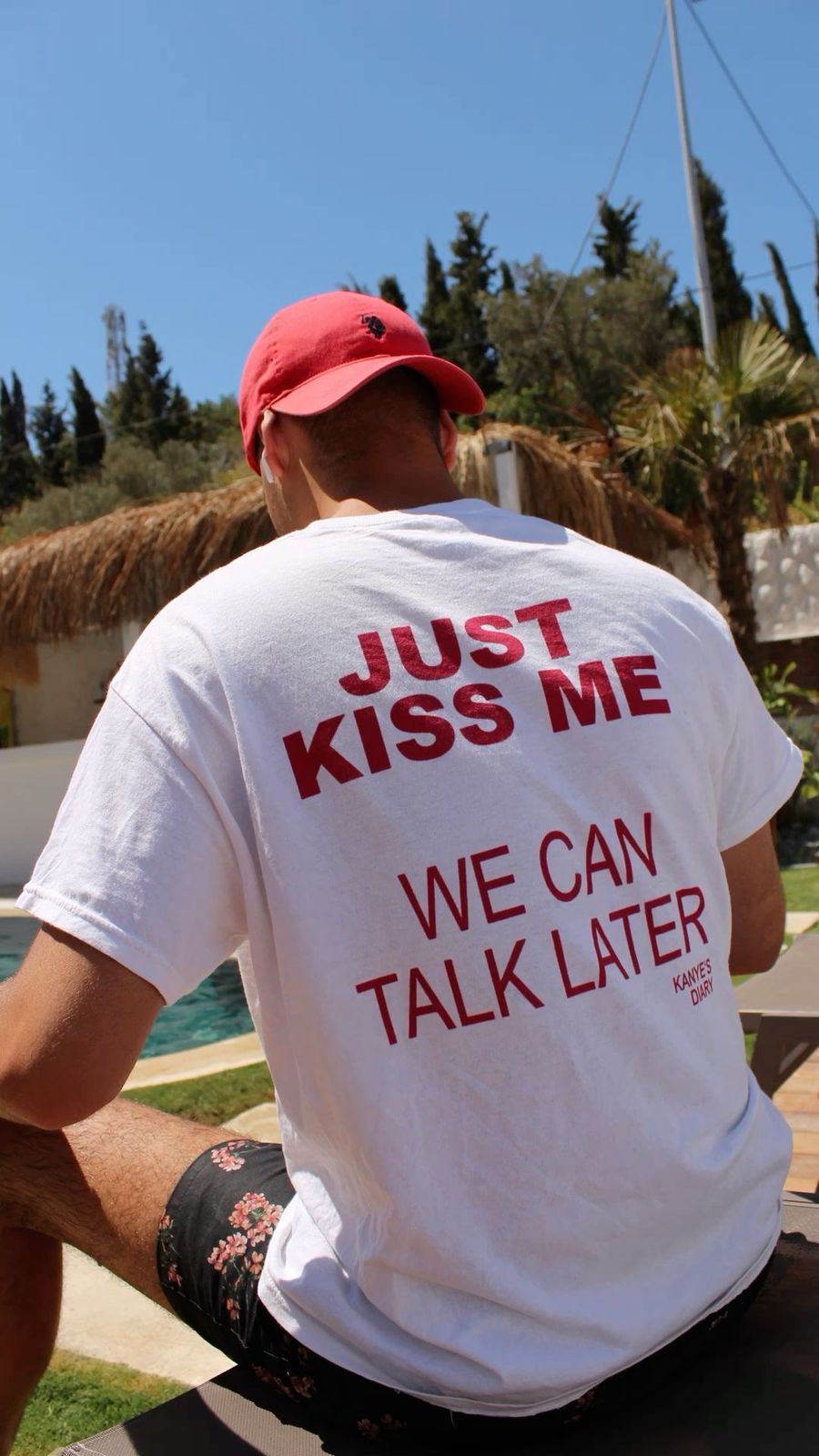 T-SHIRT IMPRIMÉ JUST KISS