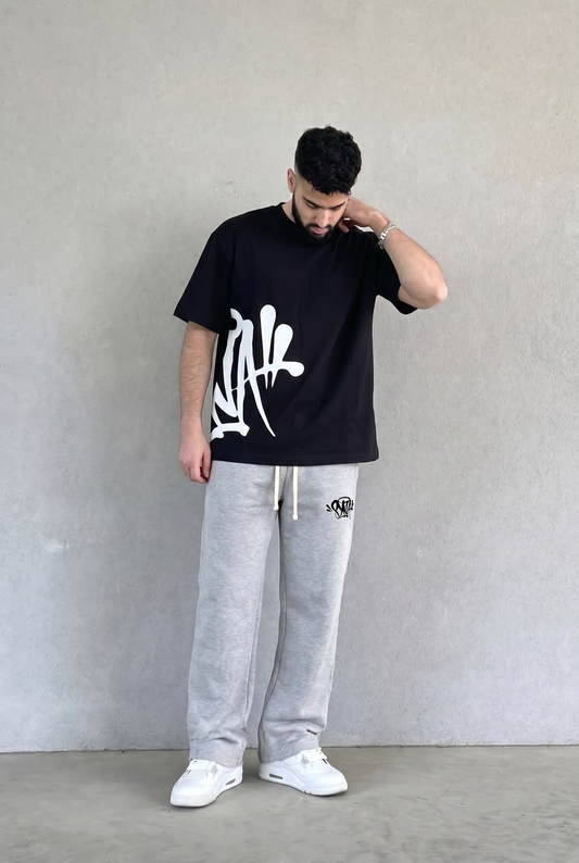 SET T-SHIRT IMPRIMÉ + BAGGY PANTS