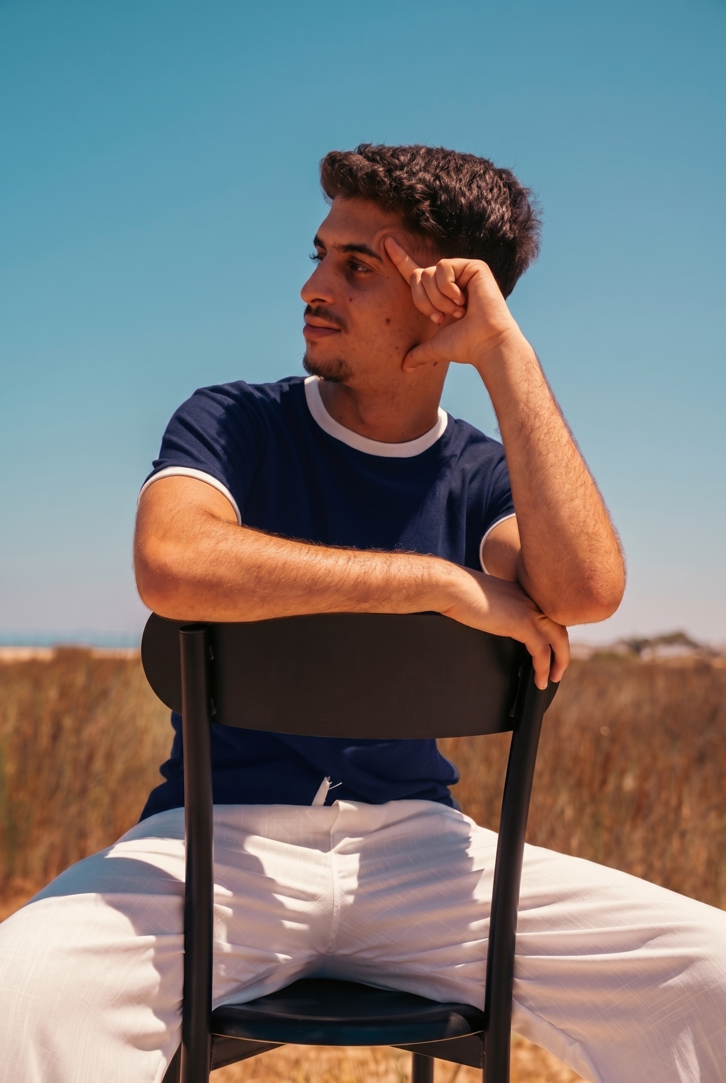 SET RINGER T-SHIRT + PANTALON KAMRAYA BLANC
