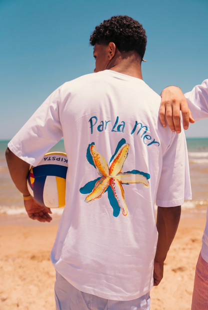 T-SHIRT PAR LA MER + SHORT RIÉE BLUE