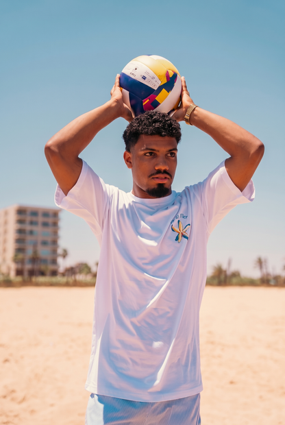 T-SHIRT PAR LA MER + SHORT RIÉE BLUE