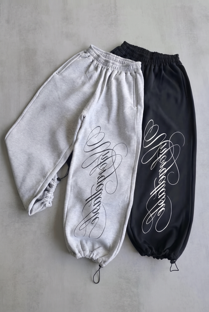 BAGGY JOGGING OVERSIZE IMPRIMÉ