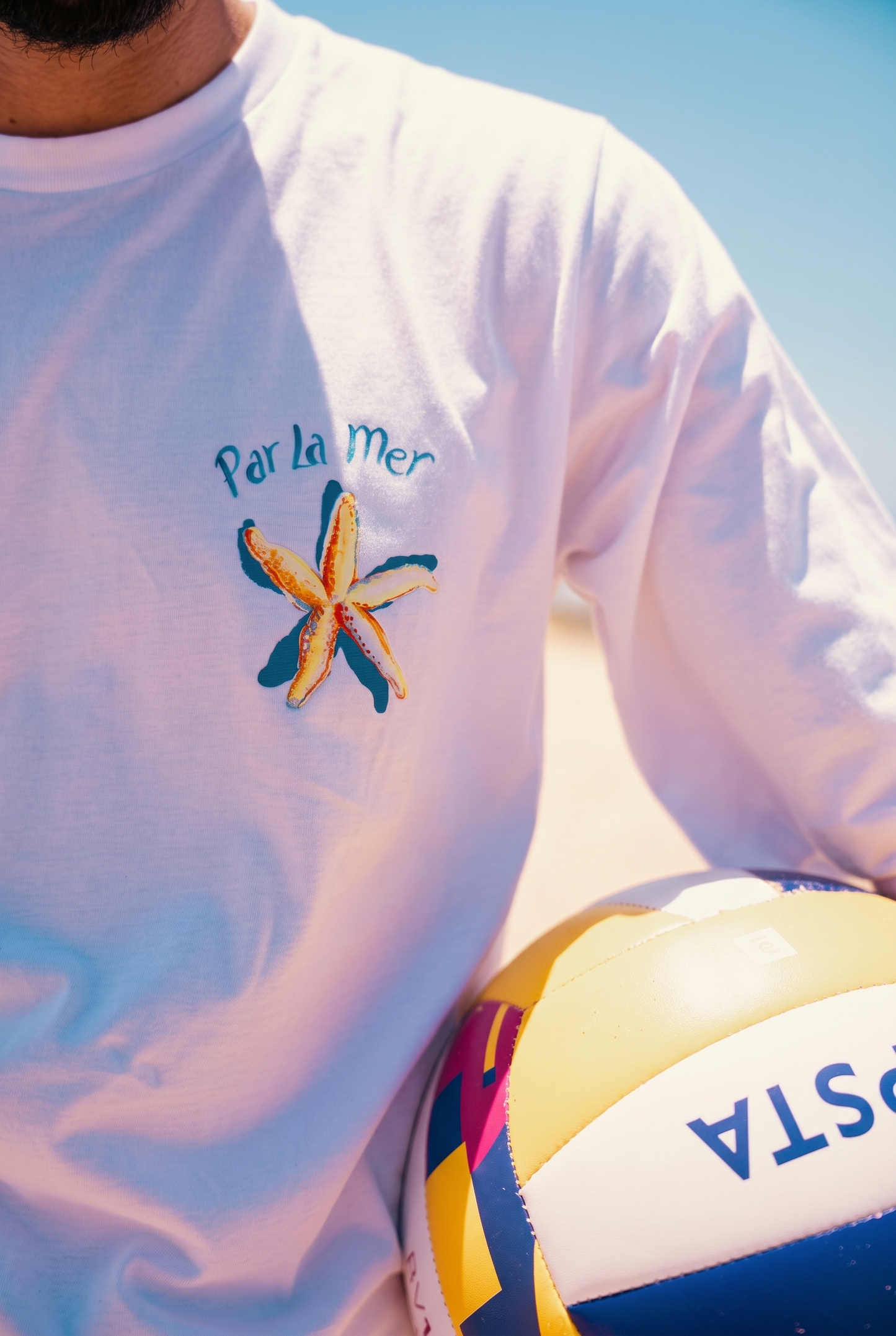 T-SHIRT PAR LA MER + SHORT RIÉE BLUE