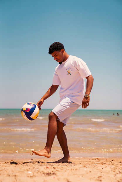T-SHIRT PAR LA MER + SHORT RIÉE BLUE