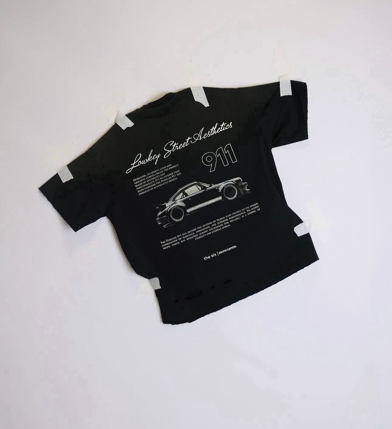 T-SHIRT OVERSIZE IMPRIMÉ 911