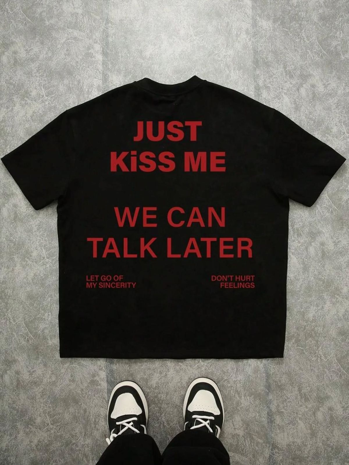 T-SHIRT IMPRIMÉ JUST KISS