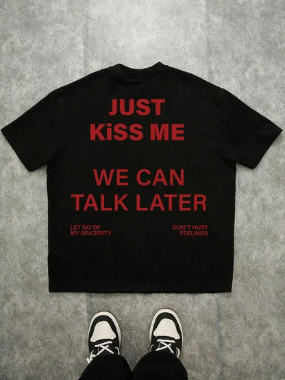 T-SHIRT IMPRIMÉ JUST KISS