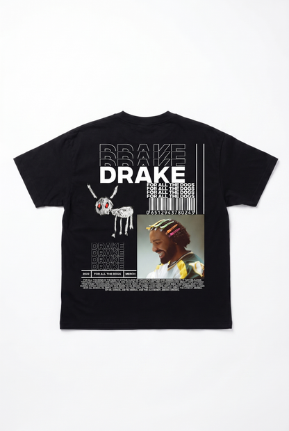 T-SHIRT OVERSIZE IMPRIMÉ DRAKE 2