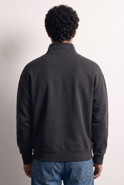 Sweat à Col Zippé