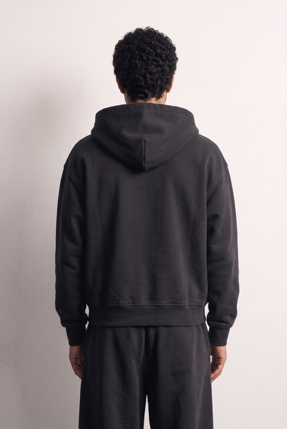 Sweat à Capuche Zippé