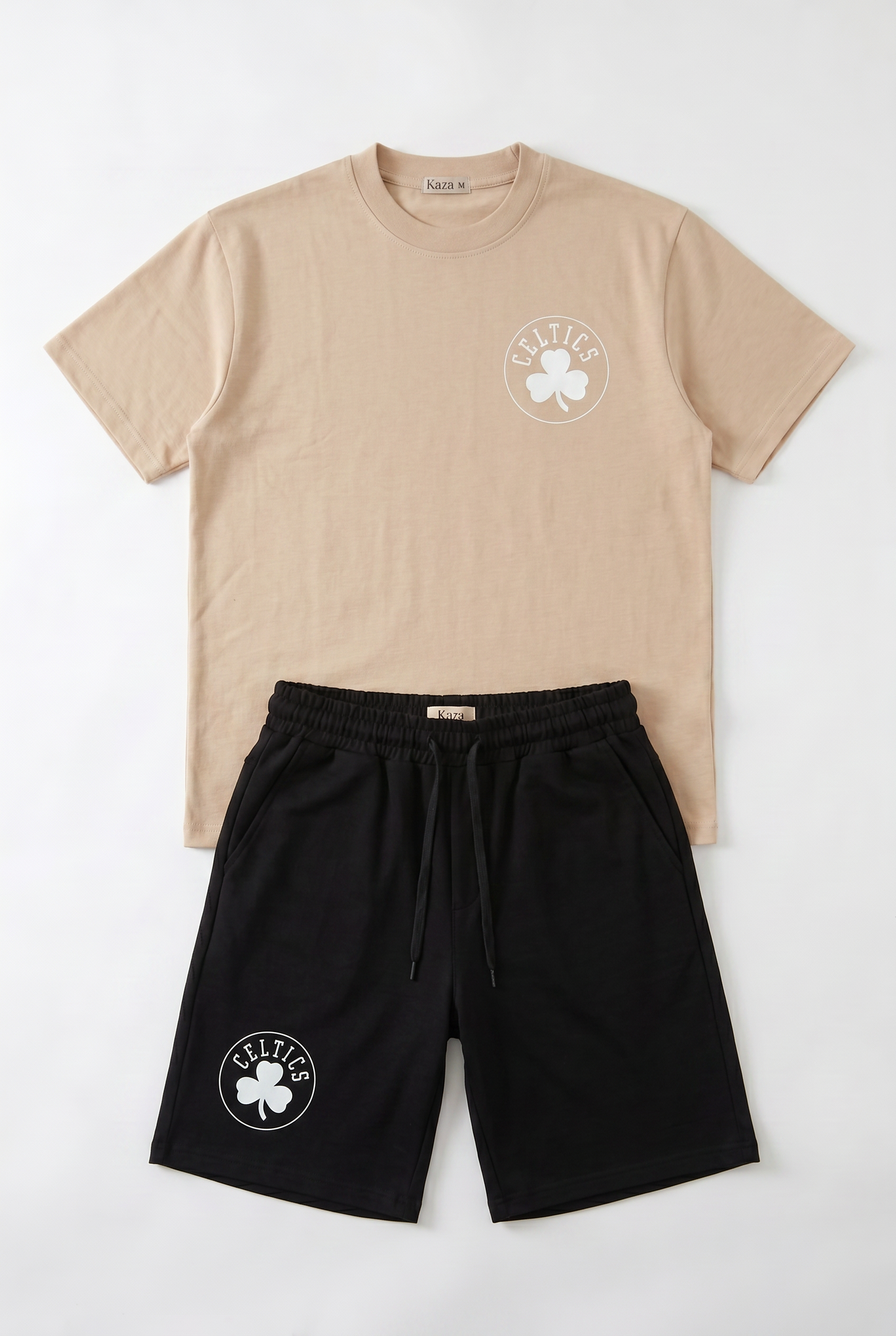 SET TSHIRT BLANC+SHORT