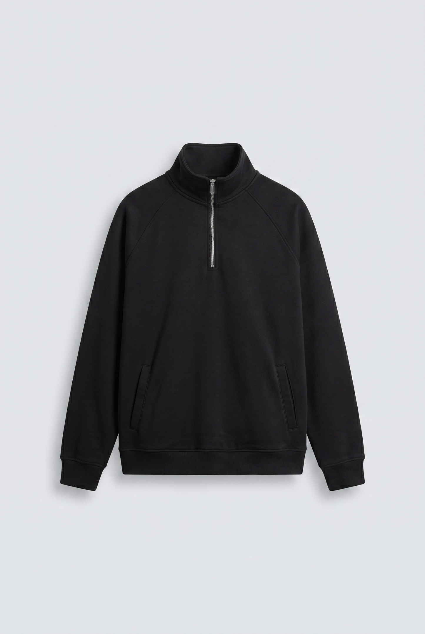 SWEAT COL ZIPPÉ BASIQUE