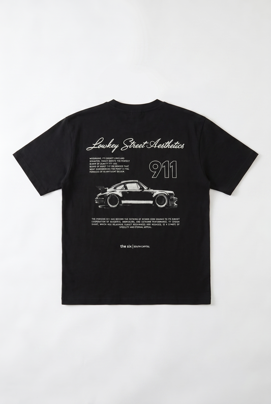 T-SHIRT OVERSIZE IMPRIMÉ 911