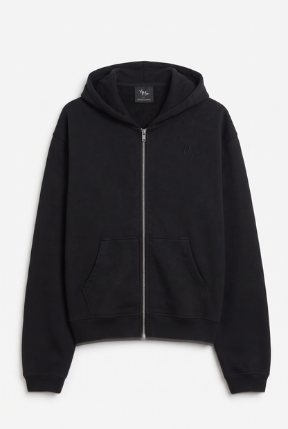 Sweat à Capuche Zippé