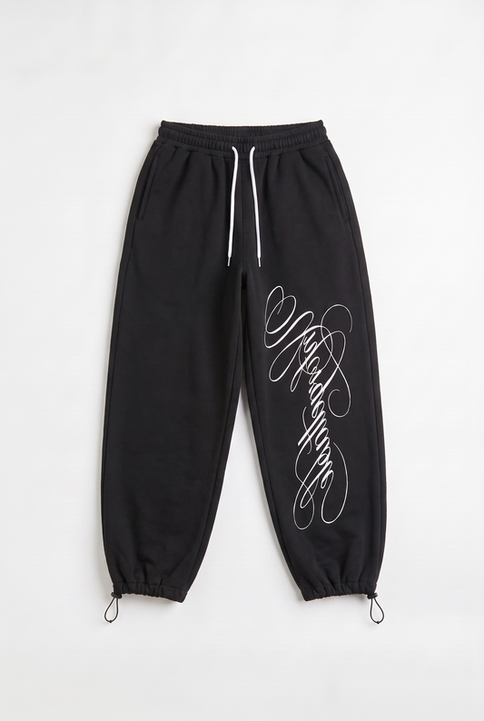 BAGGY JOGGING OVERSIZE IMPRIMÉ