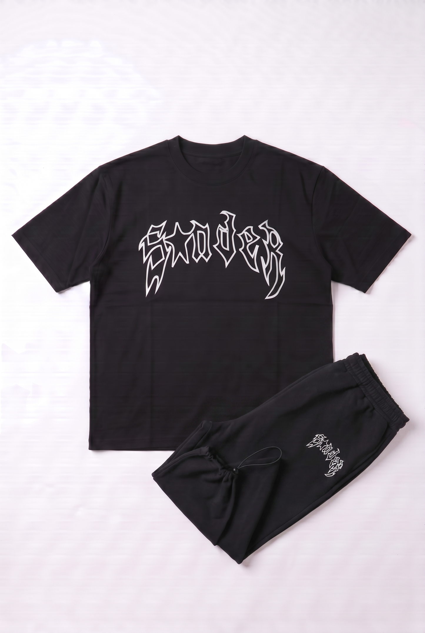 SET T-SHIRT OVERSIZE IMPRIMÉ SPIDER + BAGGY PANTS