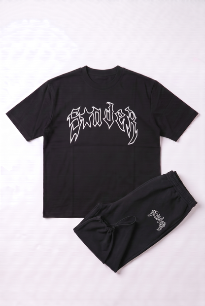SET T-SHIRT OVERSIZE IMPRIMÉ SPIDER + BAGGY PANTS