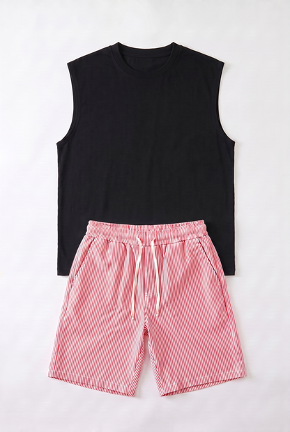DÉBARDEUR + SHORT RIÉE ROSE
