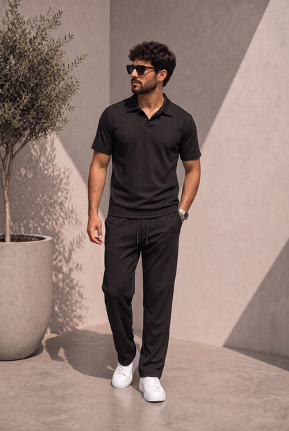 SET PIQUÉ PANTALON