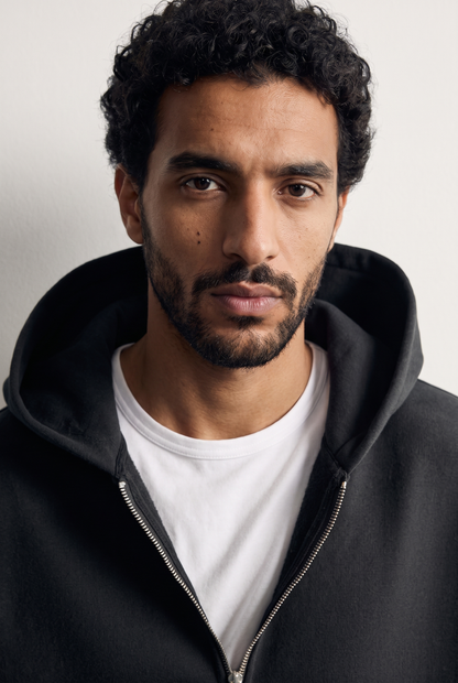 Sweat à Capuche Zippé