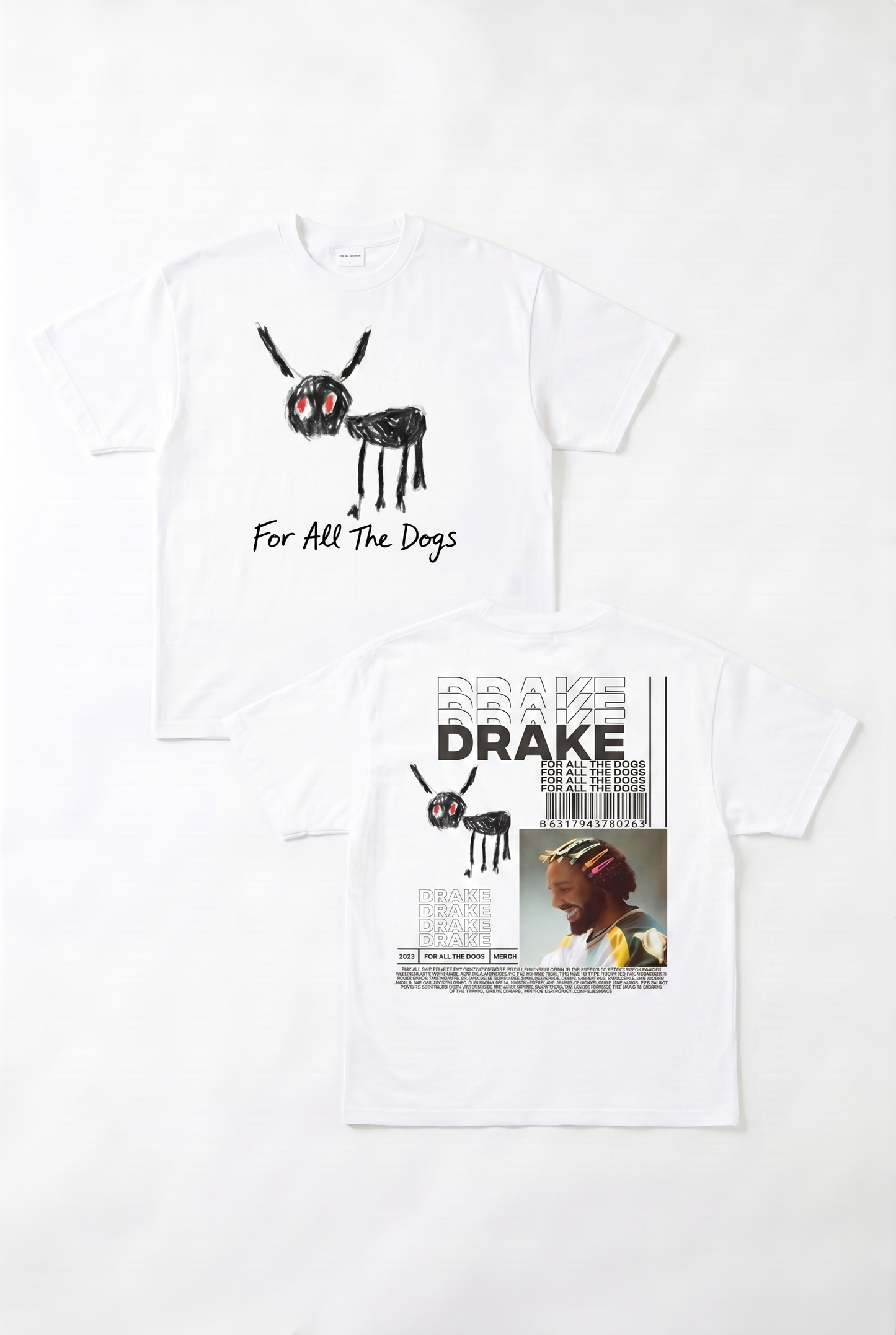 T-SHIRT OVERSIZE IMPRIMÉ DRAKE 2