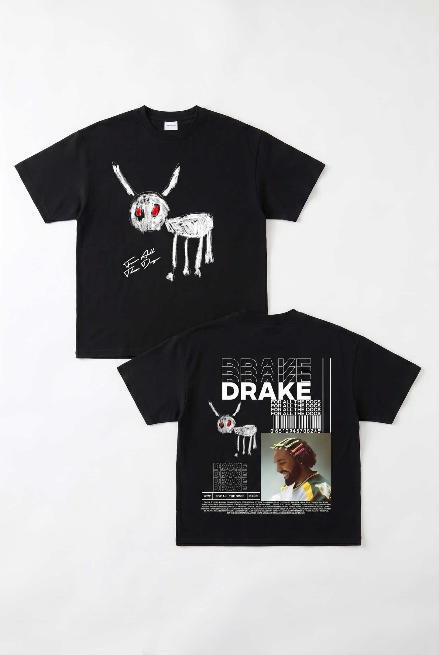 T-SHIRT OVERSIZE IMPRIMÉ DRAKE 2