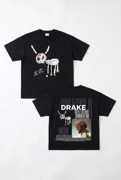 T-SHIRT OVERSIZE IMPRIMÉ DRAKE 2