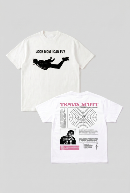 T-SHIRT IMPRIMÉ TRAVIS SCOTT