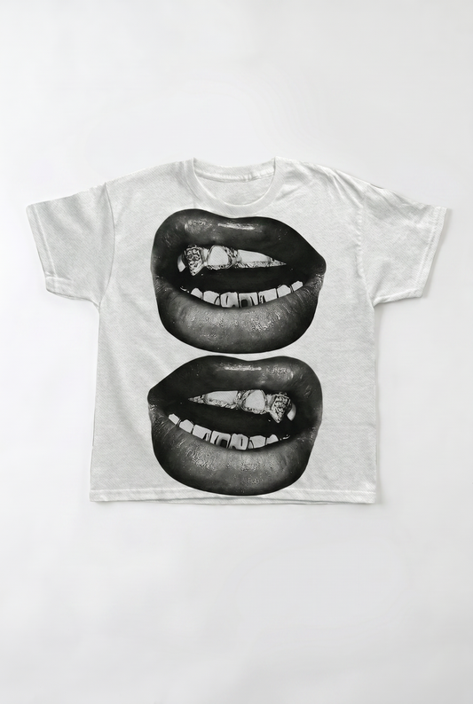 T-SHIRT IMPRIMÉ KISS KISS