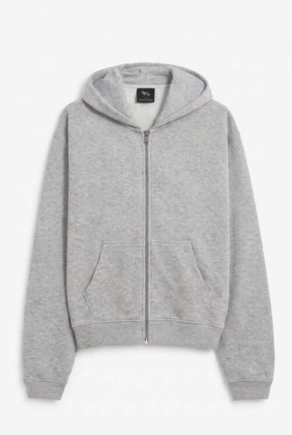 Sweat à Capuche Zippé