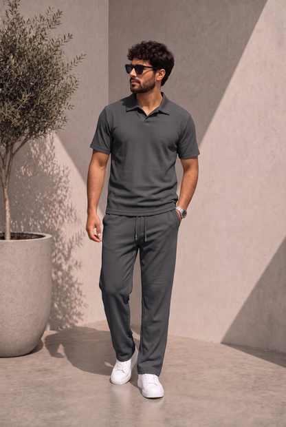 SET PIQUÉ PANTALON
