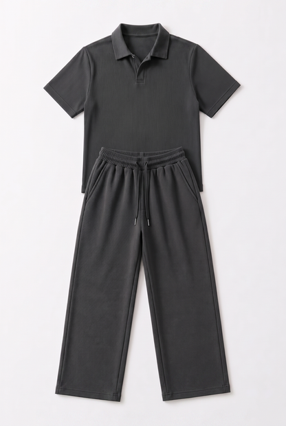 SET PIQUÉ PANTALON