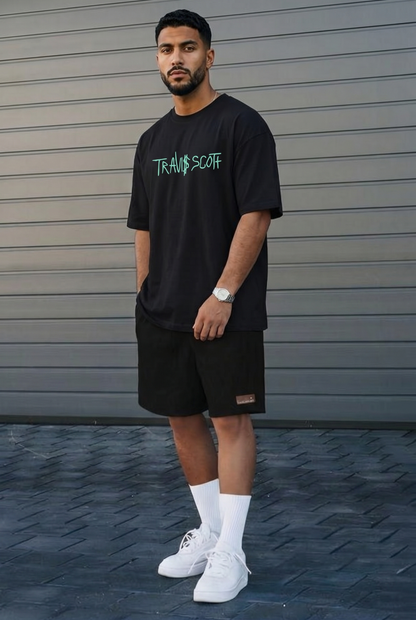 T-SHIRT OVERSIZE IMPRIMÉ TRAVIS