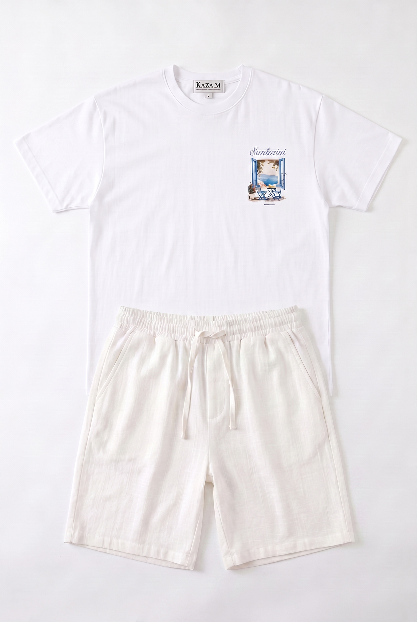 SET T-SHIRT SANTORINI + SHORT KAMRAYA