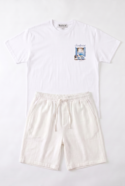 SET T-SHIRT SANTORINI + SHORT KAMRAYA