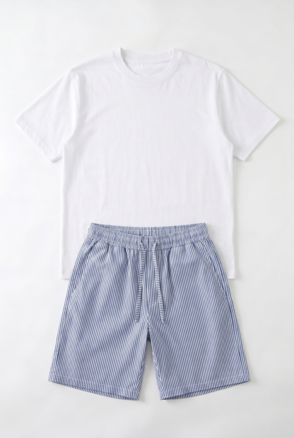 T-SHIRT OVERSIZE + SHORT RIÉE