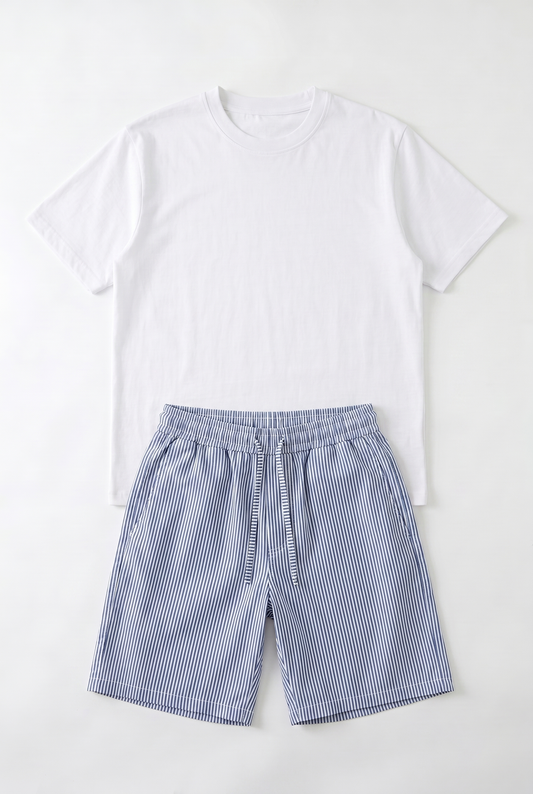 T-SHIRT OVERSIZE + SHORT RIÉE
