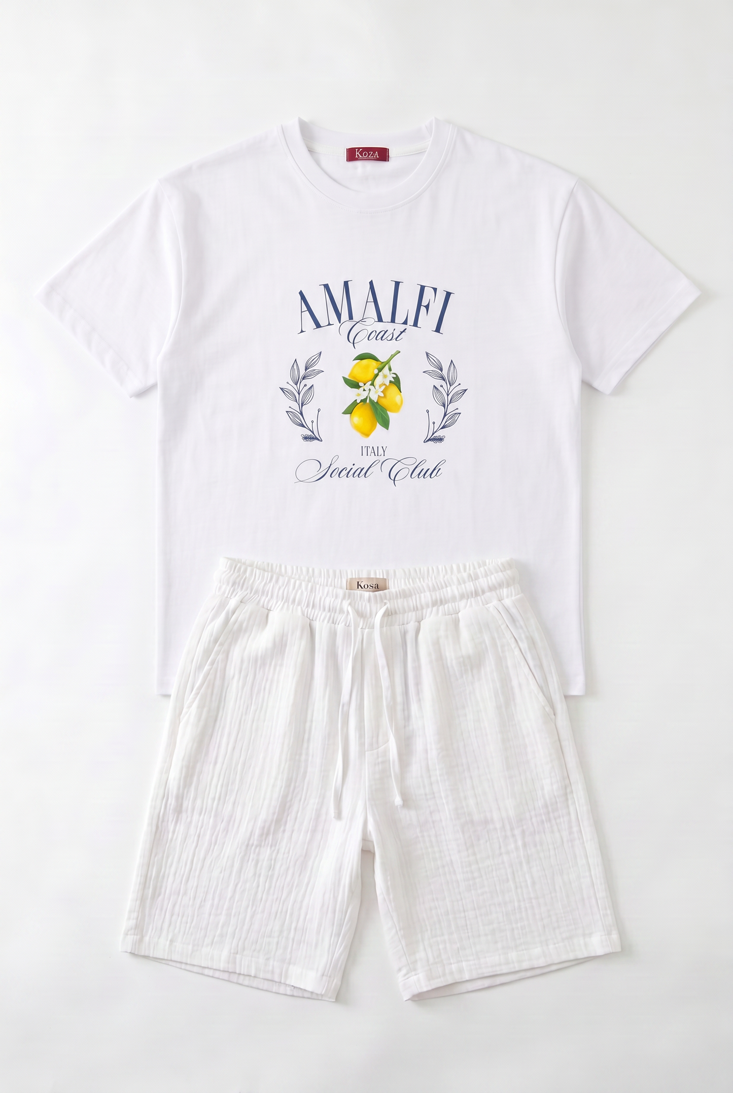 SET T-SHIRT AMALFI + SHORT KAMRAYA