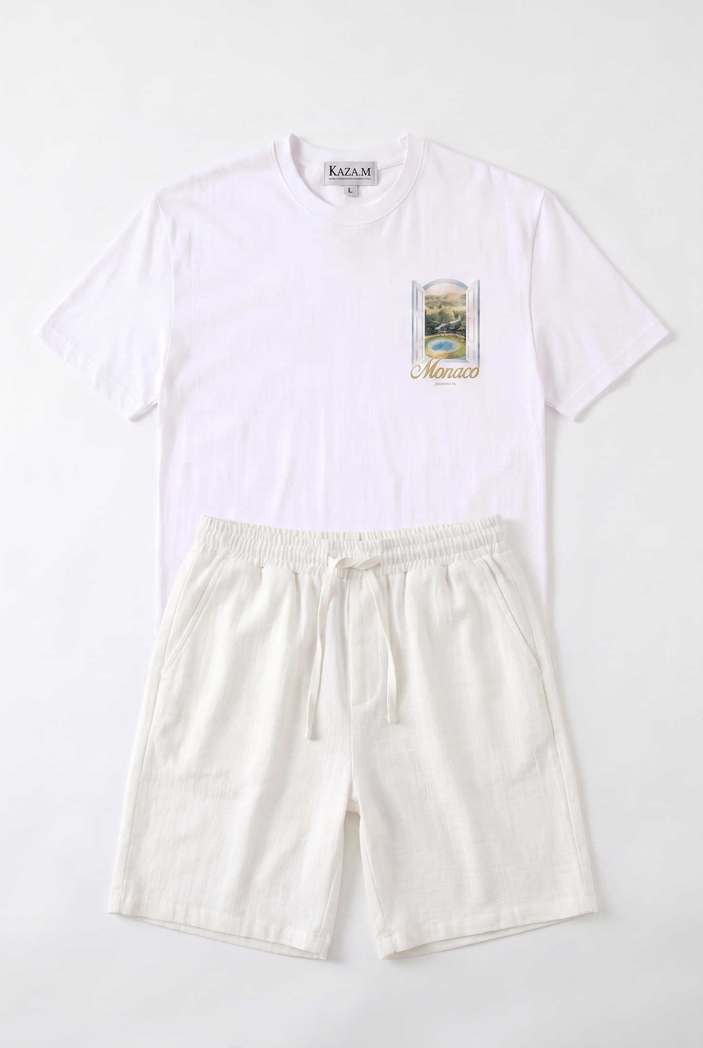 SET T-SHIRT MONACO + SHORT KAMRAYA