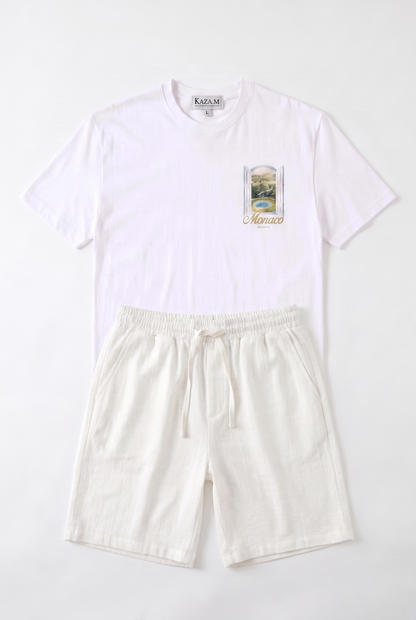 SET T-SHIRT MONACO + SHORT KAMRAYA