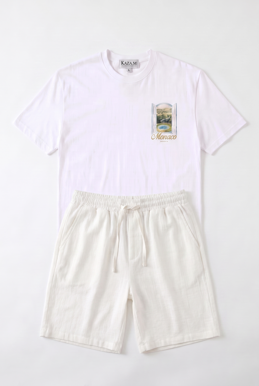 SET T-SHIRT MONACO + SHORT KAMRAYA
