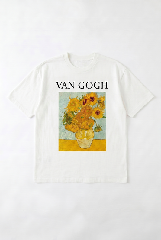 T-SHIRT OVERSIZE IMPRIMÉ VAN GOGH