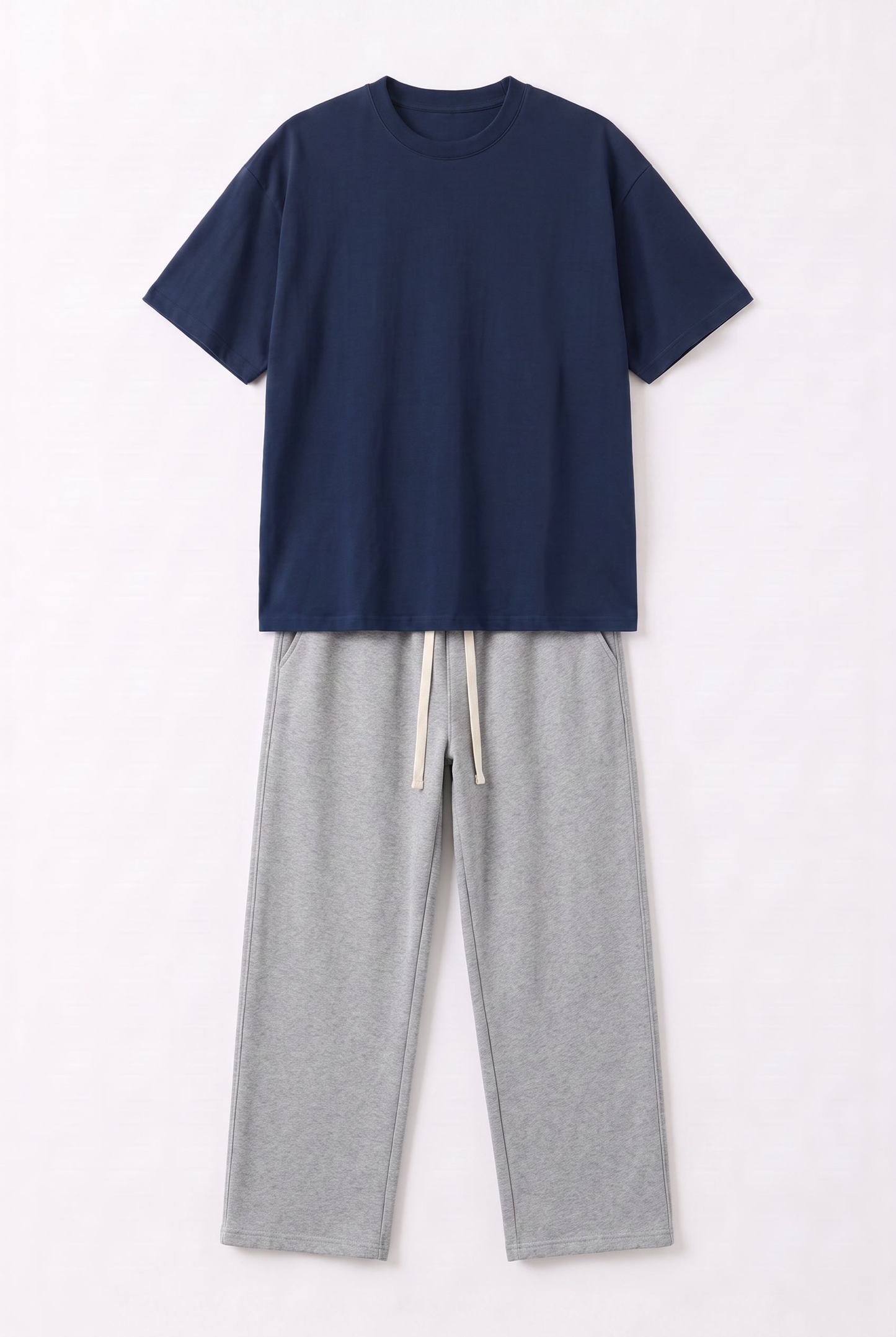 T-SHIRT BLEU MARINE + JOGGER
