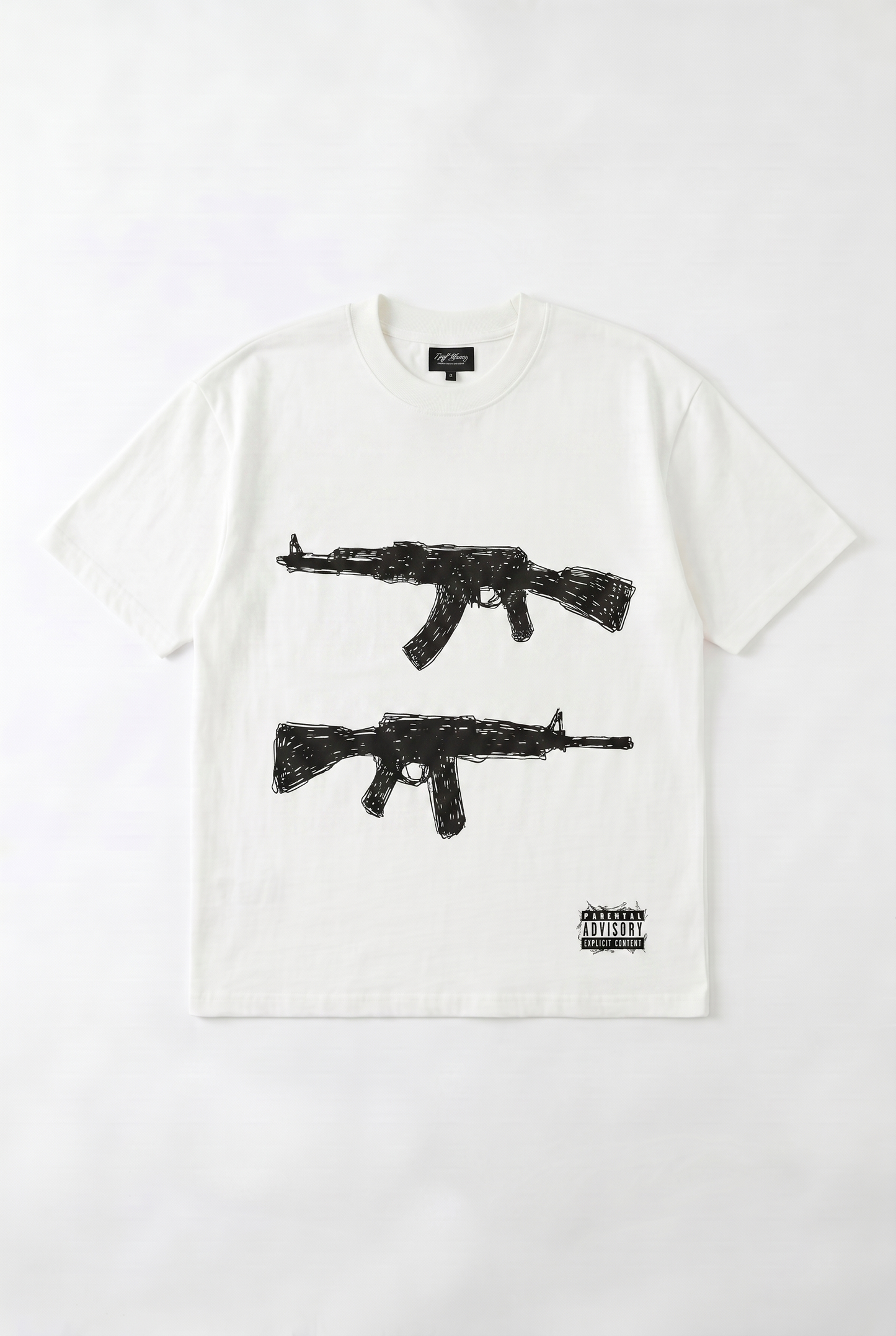 T-SHIRT OVERSIZE IMPRIMÉ GANG