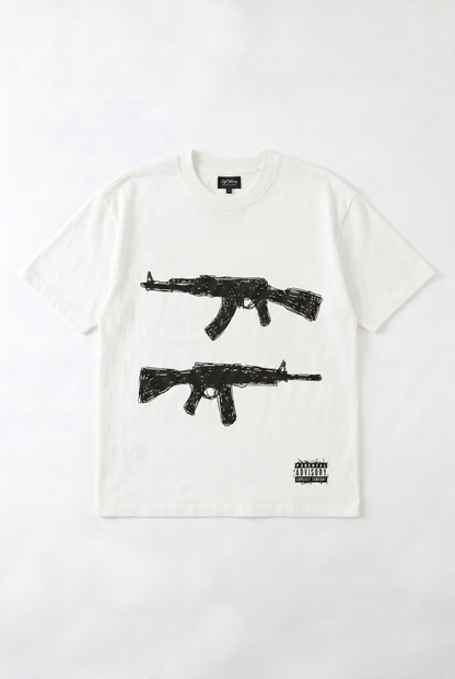 T-SHIRT OVERSIZE IMPRIMÉ GANG