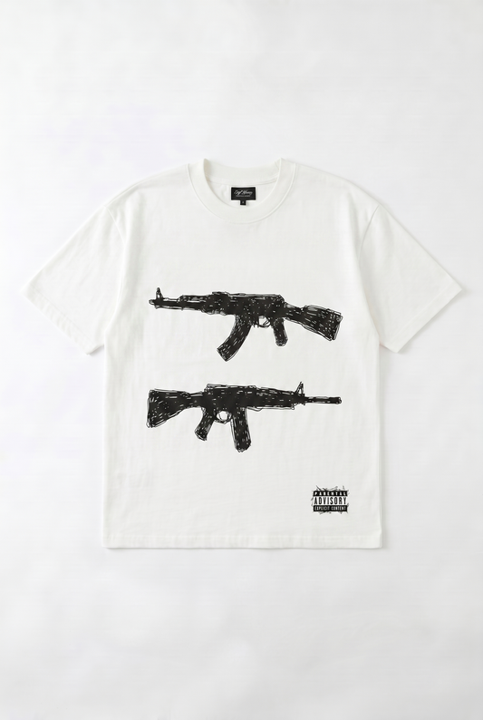 T-SHIRT OVERSIZE IMPRIMÉ GANG