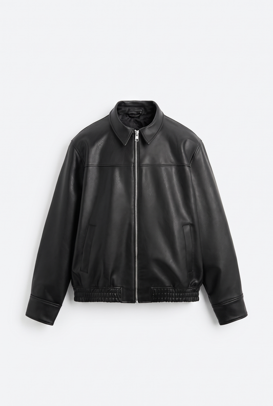 Blouson Relaxed Fit En Matière Synthètique