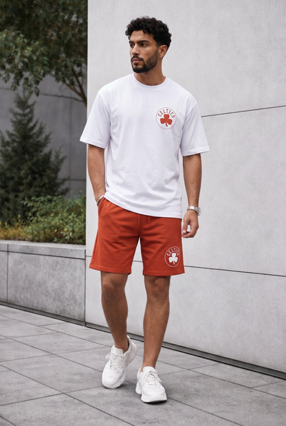 SET TSHIRT BLANC+SHORT