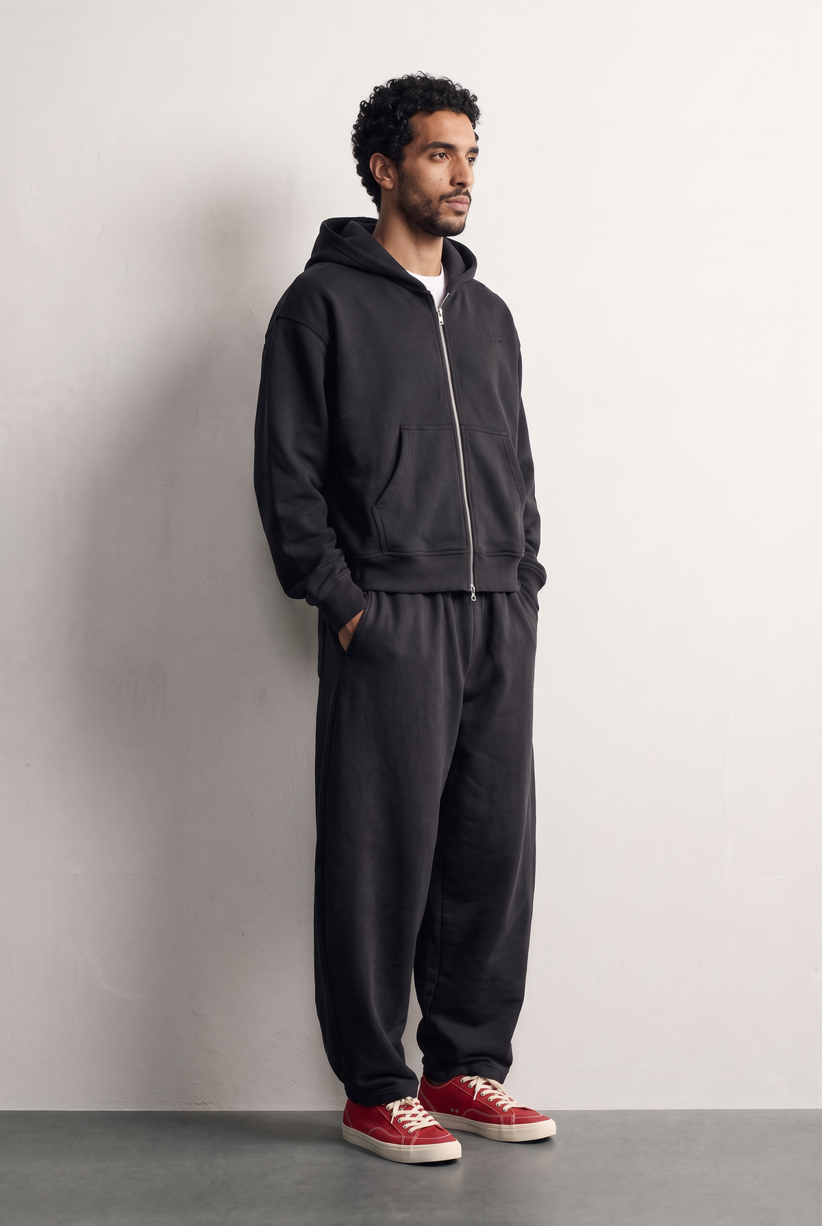 Sweat à Capuche Zippé