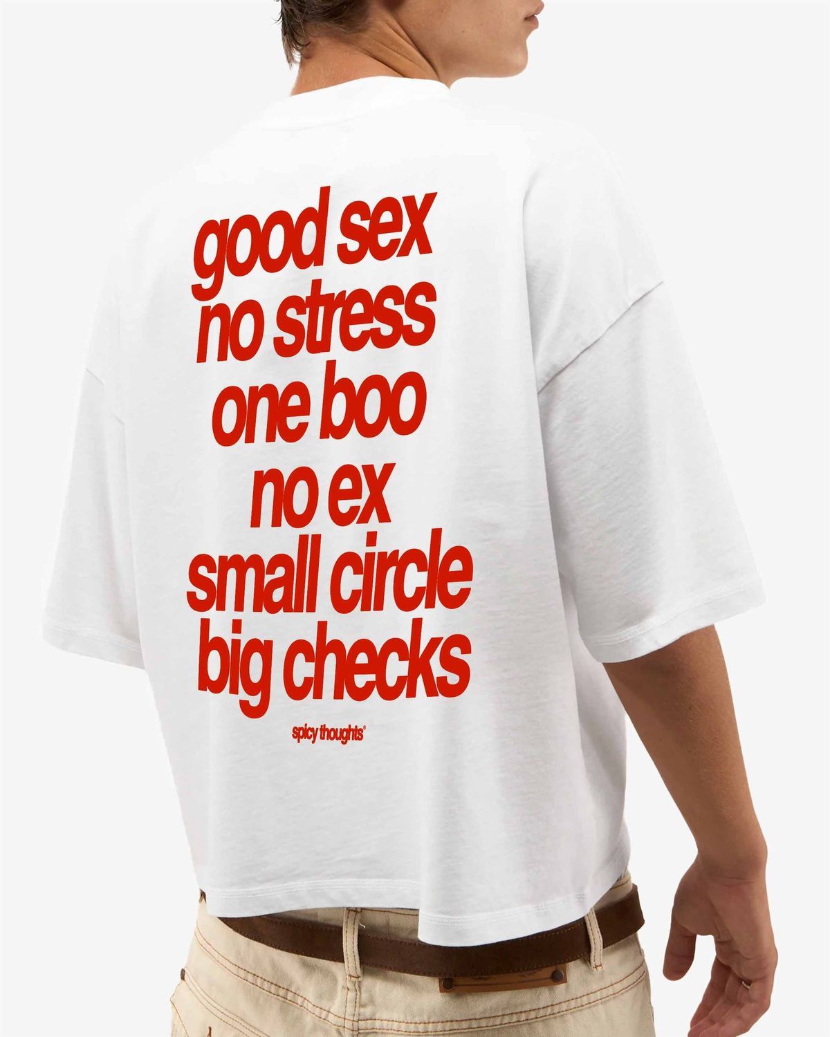 T-SHIRT IMPRIMÉ GOOD